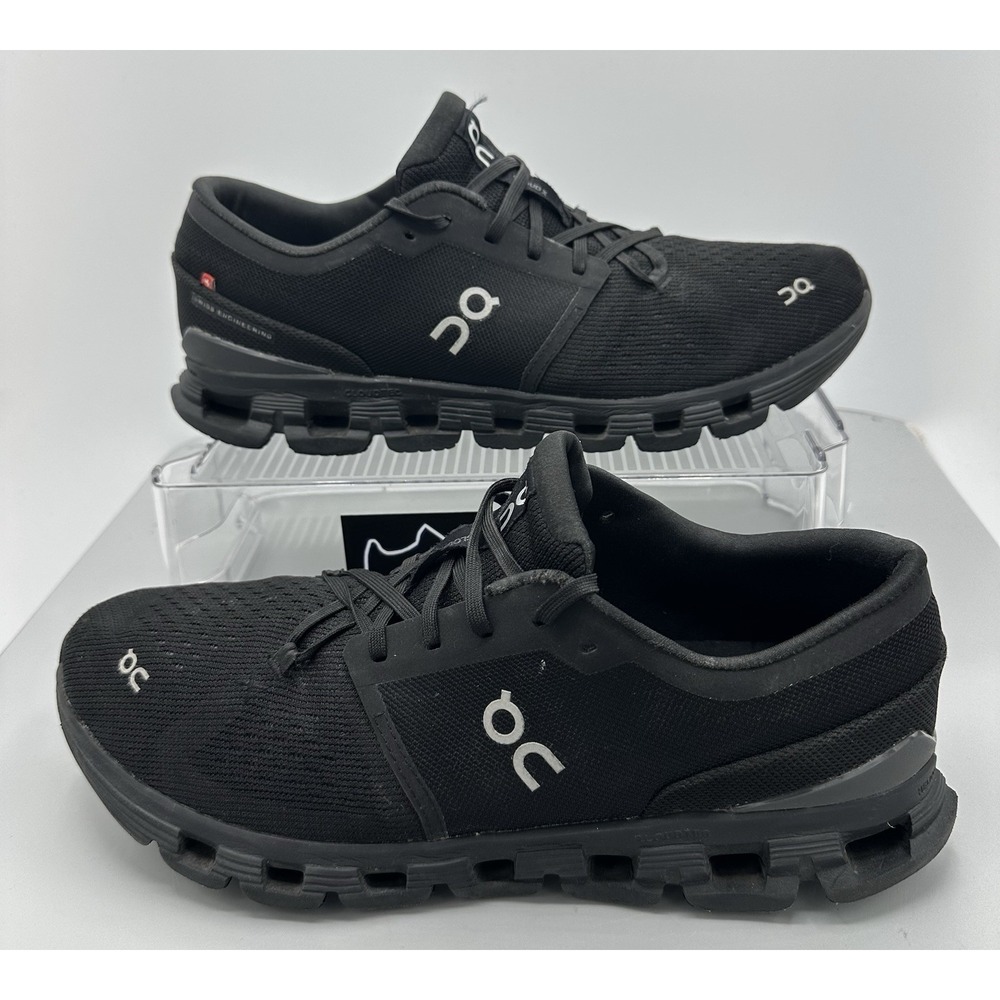 On Sneaker Cloud X 4 3ME30040106 Black / Eclipse Oki Men's US Size 12.5